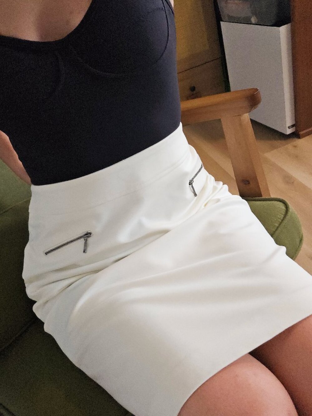 Ivory Pencil Skirt — Laura Petites — Brand New with Tags Size 10